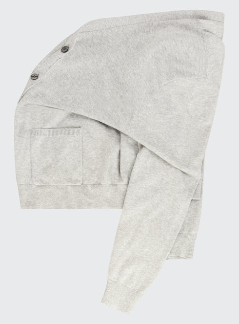ElevenPM Cardigan Skirt Heather Grey - M224139HYB